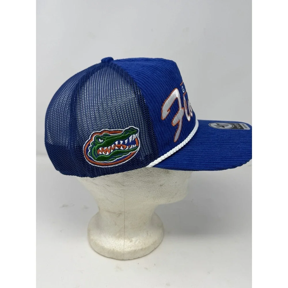 '47 Brand Florida Gators Gridiron Double Header Hitch‎ Adjustable Hat Corduroy